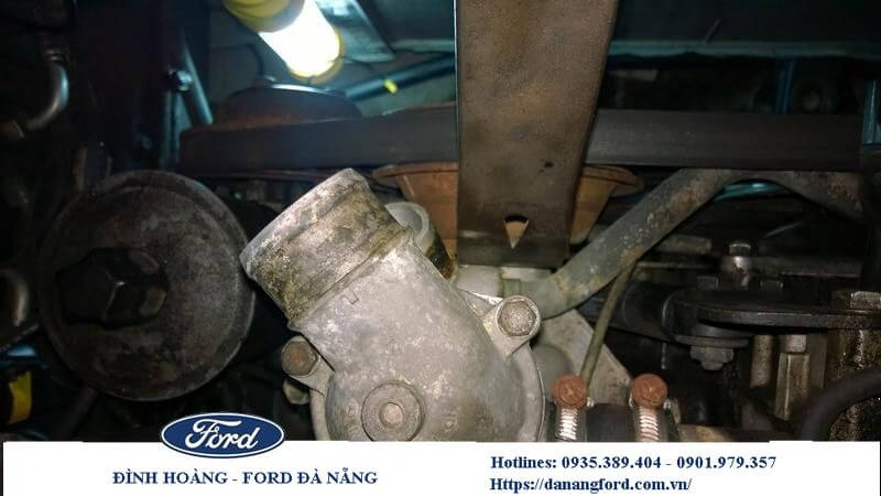 ford đà nẵng, Bắt lỗi thường gặp trên hệ thống làm mát xe hơi