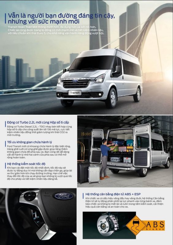 Ford Transit 2022 hoán toàn mới tại Ford Đà Nẵng 34