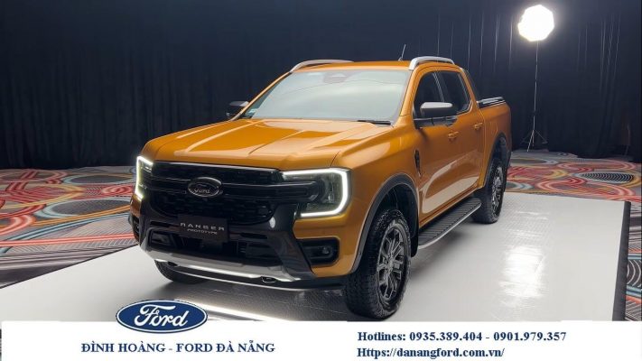 Ford Ranger Wildtrak 2022 moi mau cam tai Da Nang