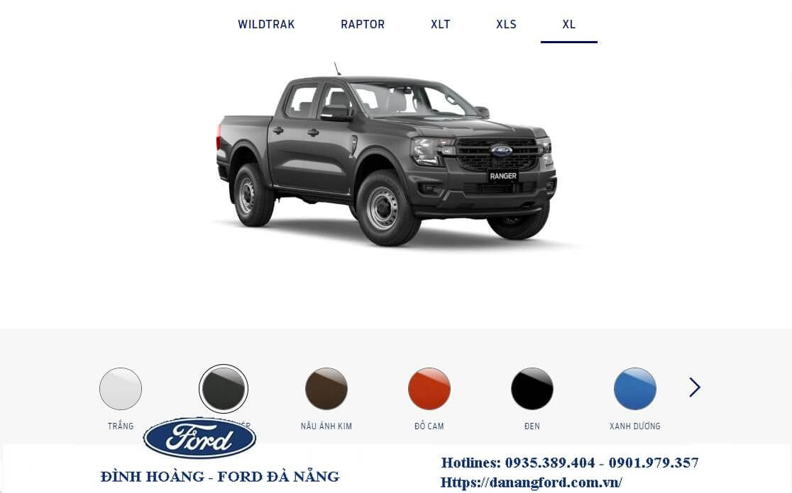 Ford Ranger XL Đà Nẵng, Chi tiết bảng giá lăn bánh xe Ford Ranger XL 4&#215;4 MT 2.0L 2023 Đà Nẵng