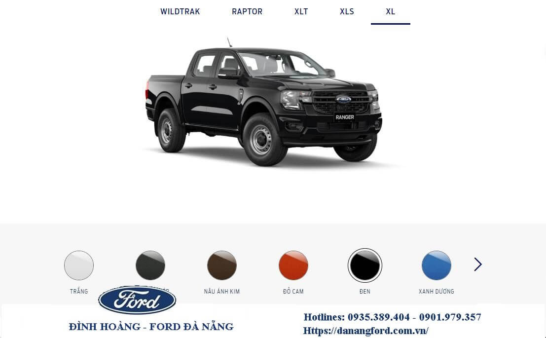 Ford Ranger XL Đà Nẵng, Chi tiết bảng giá lăn bánh xe Ford Ranger XL 4&#215;4 MT 2.0L 2023 Đà Nẵng