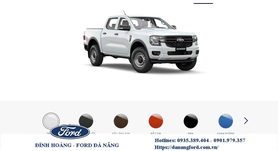 Ford Ranger XL Đà Nẵng, Chi tiết bảng giá lăn bánh xe Ford Ranger XL 4&#215;4 MT 2.0L 2023 Đà Nẵng