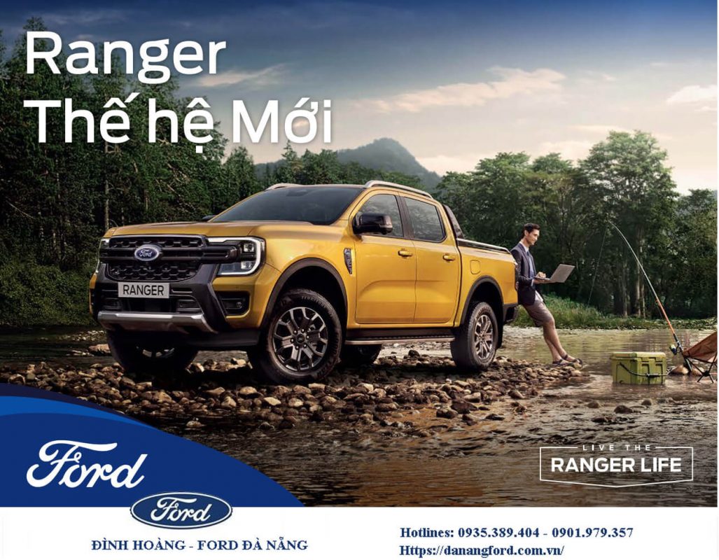 Hình ảnh Ford Ranger 2023 thế hệ hoàn toàn mới tại Ford Đà Nẵng 9
