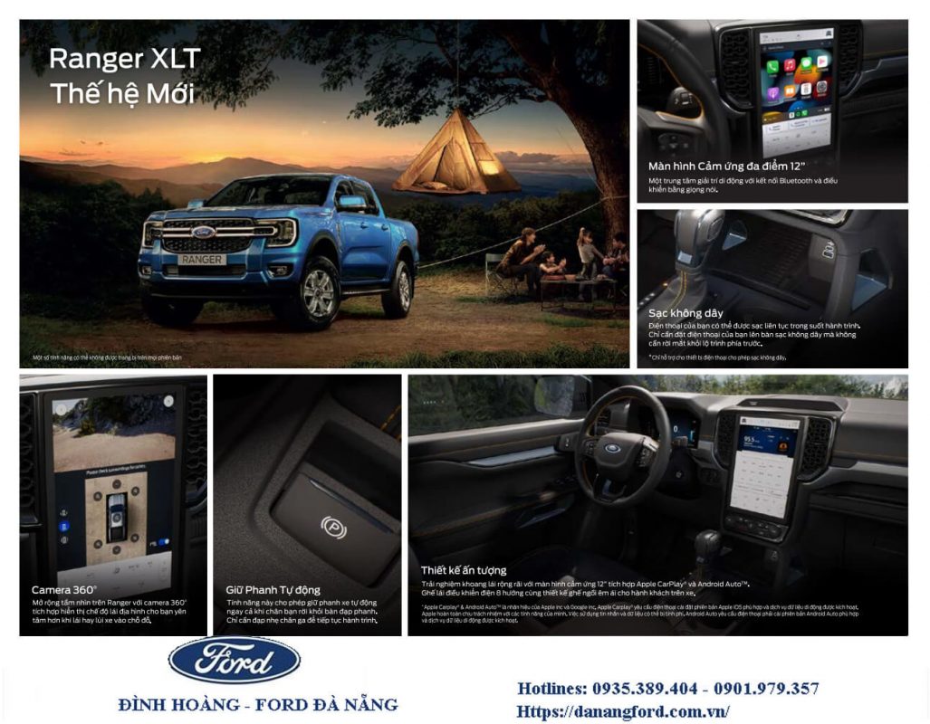 Hình ảnh Ford Ranger 2023 thế hệ hoàn toàn mới tại Ford Đà Nẵng 8