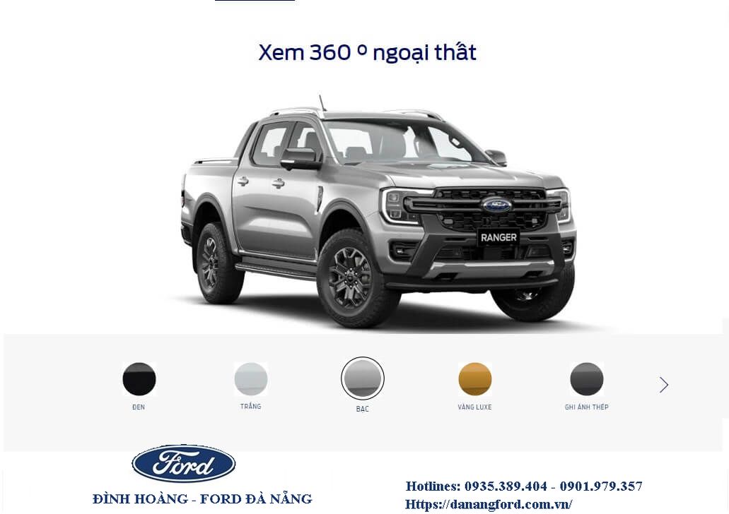 Hình ảnh Ford Ranger 2023 thế hệ hoàn toàn mới tại Ford Đà Nẵng 26