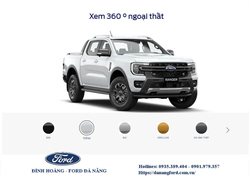 Hình ảnh Ford Ranger 2023 thế hệ hoàn toàn mới tại Ford Đà Nẵng 26